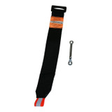 Zico 2 in. Wide Heavy Duty Nylon Variable Strap with 1ea. 2 in. Zinc Footman's Loop. 11 in. to 16 in. Length