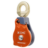 CMC 2.6 in. PMP Single ProSwivel Pulley, Angled View