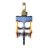 CMC 1.1 in. PMP Double ProSwivel Pulley, Side View