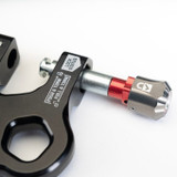 CMC Harkem Origin TT Rig Plate, Close Up of Lock Status Indicator
