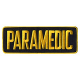 Hero's Pride Paramedic Back Patch, Medium Gold / Midnight Navy