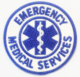 Hero's Pride Emergency Medical Services Reflective Shoulder Patch