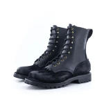 JK Boots O.T. PRO 8 in. All-Purpose/Hybrid Work Boot with Fire-Rated Sole, Black, Pair Facing Left