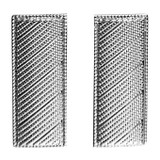 Hero's Pride Lieutenant Corrugated Metal Insignia, Nickel Plate