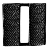 Hero's Pride Captain Corrugated Metal Insignia, Black