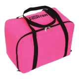 R&B Fabrications Pink Gear Bag with "Fire Fighter" in Black