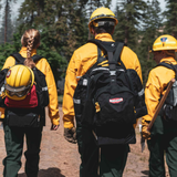 True North Black Spitfire Wildland Pack, Worn in the Field
