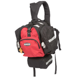 True North Red Spitfire Wildland Pack, Facing Lower Left Angle