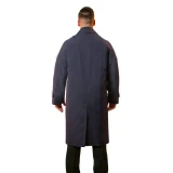Anchor Uniform Canterbury Single Breasted Trench Coat, Navy, Back
