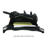 Coaxsher DR-1 Commander Dual Radio Chest Harness, Wide-Mouth Zipper Close Main Pocket