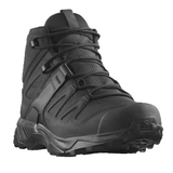 Salomon X Ultra Forces Mid Boots, Black, Facing Front Right Angle