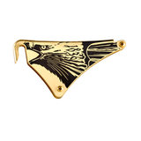 MSA Cairns 1836 6 in. Silkscreened Brass Eagle Front Holder Replacement Kit