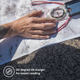 MC-2G Mirror Compass, 20° Tilt Margin