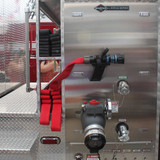 Ziamatic Pistol Grip Nozzle Bracket Mount, Shown Holding Nozzle