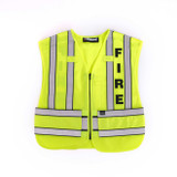 Blauer Zip-front Breakaway Safety Vest - Fire Logo, Flat