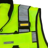 Nightstick Multi-Flood USB Accessory Light w/ MOLLE Clip, Worn on Safety Vest