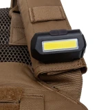 Nightstick Multi-Flood USB Accessory Light w/ MOLLE Clip, Worn on Vest