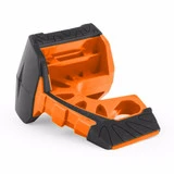 Wedge-It Portable Temporary Doorstop, Orange