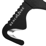 Benchmade 7 Hook Safety Cutter Fixed Blade with Black Nylon Sheath, Close Up of Hook
