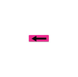 Dicke Reflective Pink Velcro Overlay Patch: Arrow Symbol