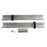 Zico Horizontal Hard Suction Sleeve Mount with 1 2-Piece 10 ft. Split Tray, Split Tray