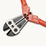 H.K. Porter 36 in. High-Leverage Compound Bolt Cutter, Close-Up of Cutter End