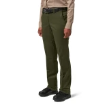 5.11 Tactical Women's Stryke PDU Twill Class A Pants, Sheriff Green, Facing Front Left Angle