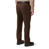 5.11 Tactical Men's Stryke Class A PDU Twill Pants, Brown, Facing Back Right Angle