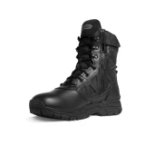First Tactical Black Urban Operator H2O Patrol Boots - PFAS, Facing Front Left Angle