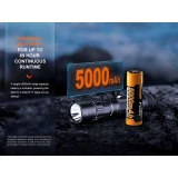 Fenix Black 3000 Lumens PD40R V3.0, Long Runtime