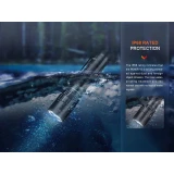 Fenix Black 3000 Lumens PD40R V3.0, IP69 Rated