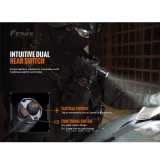 Fenix Black 3000 Lumens TK20R V2.0, Dual Rear Switch