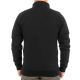 First Tactical 80/20% Cotton/Poly Men's Cotton Job Shirt 1/4 Zip - PFAS, Black, Back
