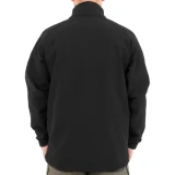 First Tactical 85/15% Nylon/Spandex Men's Tactix Softshell Pullover - PFAS, Black, Back