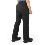 First Tactical Women's A2 Pant - PFAS, Black, Facing Back Right Angle