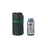 Therm-A-Rest Regular Deep Forest Trail Scout Sleeping Pad, Rolled Up Compared to Water Bottle