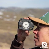 Brunton Omni-Slope Sighting Inclinometer, Shown Being Used