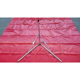 Fol-Da-Tank Type 1 ROL-LA-TANK with Flange, Red, Frame