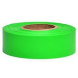 Presco Taffeta Solid Flagging Tape - Green Glo
