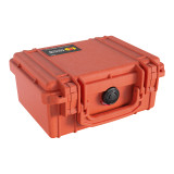 Pelican Protector 1150 Case, orange front view