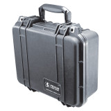 Pelican Protector 1400 Case, black closed front view