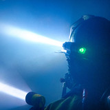 FoxFury SideSlide C-Clamp Side Mounted Helmet Light 940K010FI FOX FURY at Curtis - Tools for Heroes