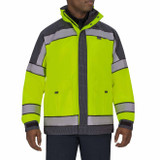 Blauer GORE-TEX Colorblock Emergency Response Jacket Hi Vis Yellow Navy 1