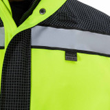 Blauer B.DRY XP Colorblock Emergency Response Jacket with Softshell Fleece Jacket Liner Hi Vis Yellow Navy 6