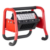 Streamlight Portable Scene Light II, front side angle view, light pointed upward