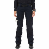 5.11 Tactical Women's Taclite EMS Pant, Dark Navy front view