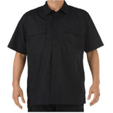 5.11 Tactical TACLITE TDU Shirt, Black front view