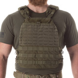 5.11 Tactical TacTec Plate Carrier, TAC OD front view