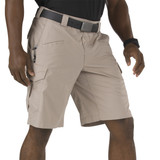 5.11 Tactical Stryke 11" Shorts, Khaki front side view