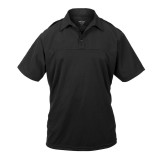 Elbeco UV1 TexTrop2 Short Sleeve Undervest Shirt, black front view